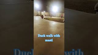 duck walk # #sketing #reels #shotsfeed #yt