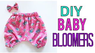 DIY BABY BLOOMERS | DIAPER COVER TUTORIAL