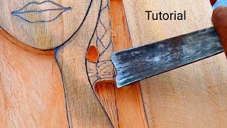 Tutorial wood carving