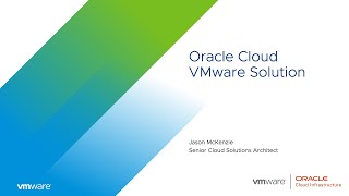 Deploying Oracle Cloud VMware Solution SDDC
