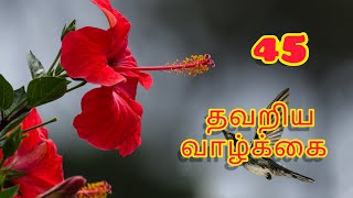 தவறிய வாழ்க்கை -45