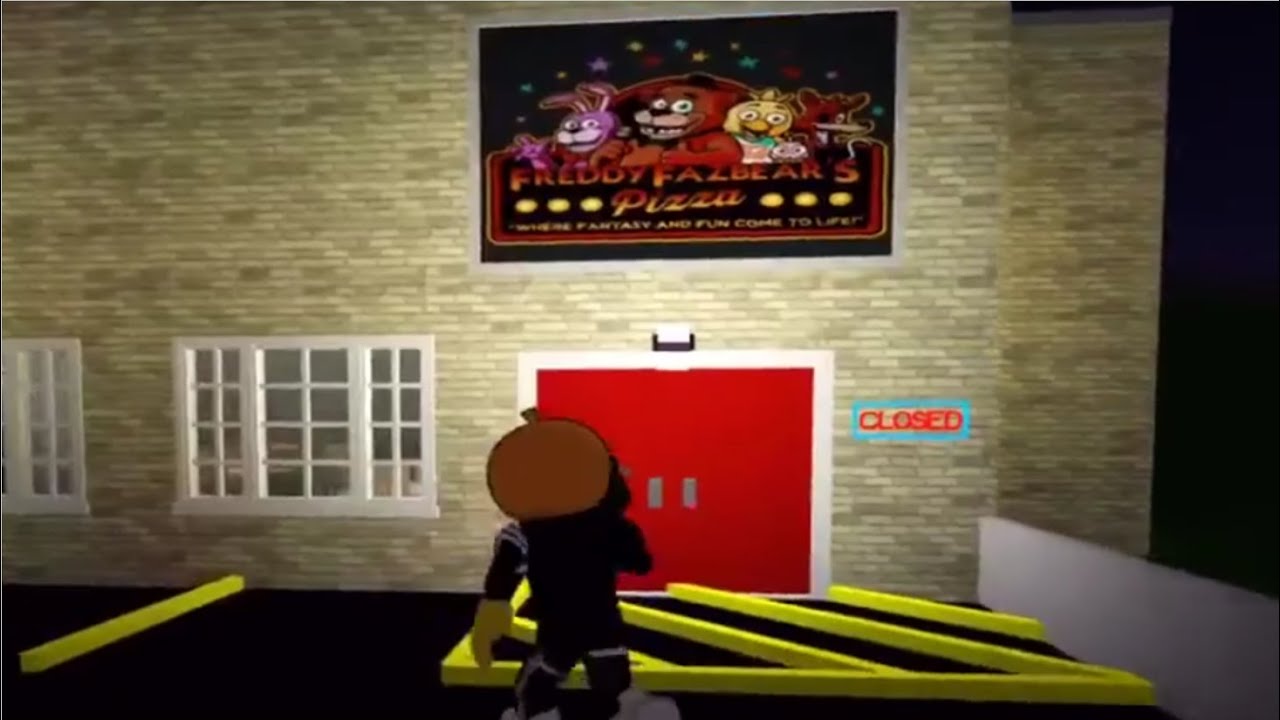 Five Nights At Freddys In BloxBurg - YouTube