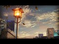 a beautiful evening in tokyo  - Aesthetic peaceful , soothing Anime Clips [ AMV ]