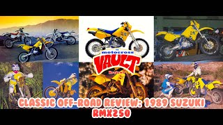 1989 Suzuki RMX250 Classic Off-Road Review