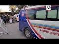 Funeral for policemen killed in Peshawar bombing