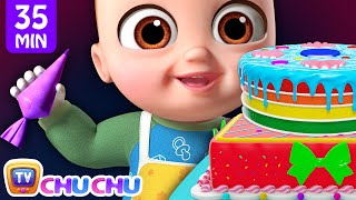 Pat A Cake Song + More ChuChu TV 3D Nursery Rhymes & Kids Songs