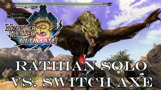 『MH3U | MH3G』[G-Rank★] Rathian (Solo/Switch Axe) 2:15