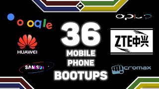 📱COMPILATION OF 36 MOBILE PHONE BOOTUPS 📱