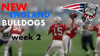 NEW ENGLAND BULLDOGS V SEATLE SEAHAWKS