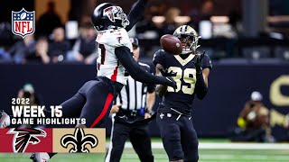 Atlanta Falcons vs. New Orleans Saints | 2022 Week 15 Game Highlights