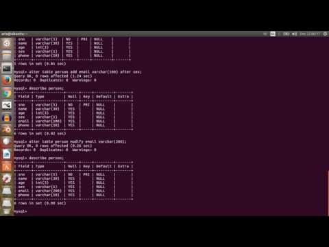 How to use and use of mysql database in ubuntu or linux machine How to use and use of mysql database in ubuntu or linux machine