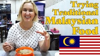 Trying Traditional Malaysian Food