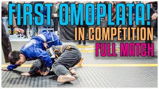 First Omoplata in Competition!!!  Full Match. 12-13 yrs -125lb Gray Belt. #GrapplingIndustries