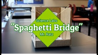 Spaghetti Bridge Lab!