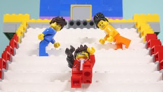 LEGO Brick Games: Slippery Slope Challenge STOP MOTION | Billy Bricks | WildBrain
