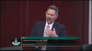 Bill 11: Lobbyist's Amendment Act