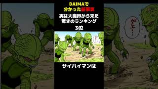 【ドラゴンボール】実は大魔界から来た驚きのランキング【DAIMA】