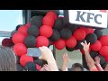 Открытие ресторана kfc в Могилеве