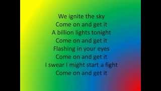 JLS Billion Lights - Lyrics