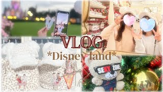 【Vlog】クリスマスディズニー🎅🏻🎄Disney land🩷🩵