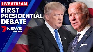 Donald Trump vs Joe Biden: The First U.S. Presidential Debate | 7NEWS
