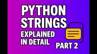 Python Strings Part 2 Advanced String Methods & Tricks Explained
