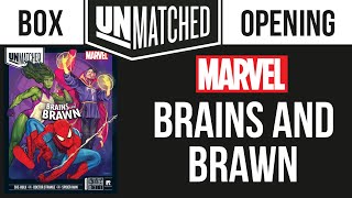 Unmatched Marvel: Brains and Brawn Box Opening