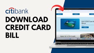 How to Download Your Citibank Credit Card Bill