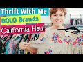 BOLOS & Boho California Haul ~ Thrift With Me To Sell On Poshmark ~ Thrift Haul To Resell On Ebay