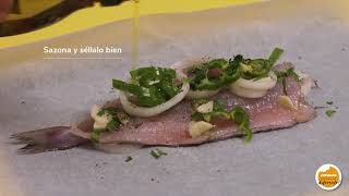 Bacaladilla al papillote 🐟| Cocina día a día | Consum 🍴