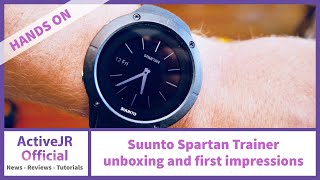 Suunto Spartan trainer unboxing and first hands on impressions - Pre order today!!