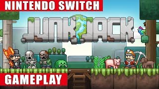 Junk Jack Nintendo Switch Gameplay