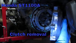 Honda ST1100A - Clutch removal - Part 8