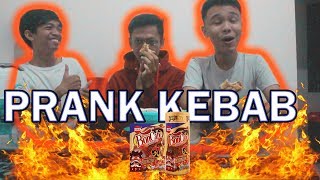 PRANK BON CABE KEBAB | Tertawalah kalian cumi asin !! wkk #SesambilanPrank