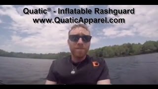 Quatic Inflatable Rashguard – A water safety product that will help you stay a float