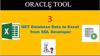 Get Database data to Excel sheet(CCV) Format from SQL Developer
