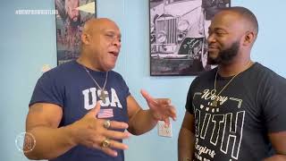 Tony Atlas giving Gio Savage advice  |  MEMPHIS WRESTLING