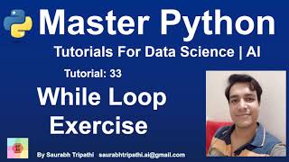 33 While Loop Exercise