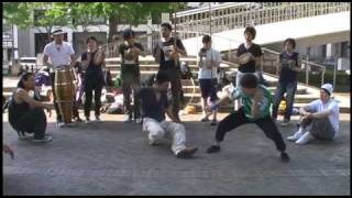 カポエイラ・ヴァジアソン(Capoeira Vadiacao)　2010年6月　路上ホーダ⑥