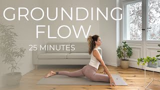 Grounding Yoga Flow Connect and Center | 25 Min Vinyasa Flow