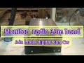 monitor Radio 10m band Ada mode digital dan cw