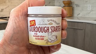 Reviving Live Sourdough Starter