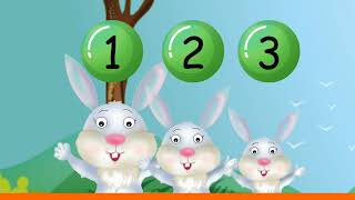 Rabbits Rabbits 1, 2, 3 | Nursery Rhymes & Songs for Children I Animated I Little Mee Rhymes