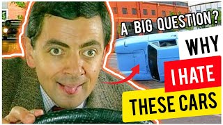 Why Mr Bean hates the blue car/Three wheeled cars🚘