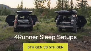 How to Sleep In Your 4Runner - 5th Gen vs 6th Gen