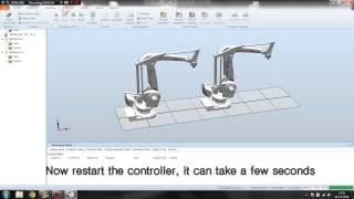 Two Robot Experior RobotStudio gripper I/O setup