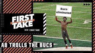 Stephen A. reacts to Antonio Brown trolling the Buccaneers after losing to the R