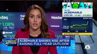 Stocks making the biggest moves: Albemarle and Airbnb