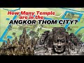 What are the temples in Angkor Thom City, and what are they built for?