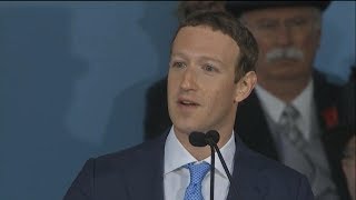 Mark Zuckerberg gives Harvard commencement address